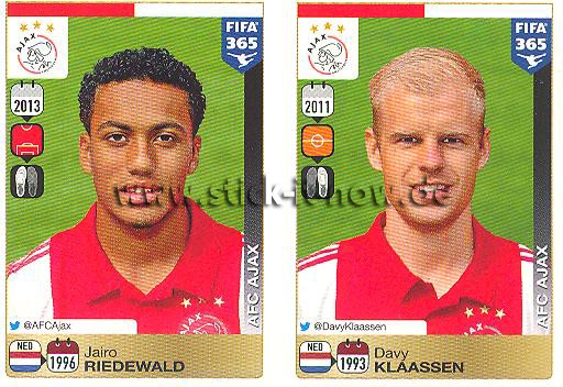 Panini FIFA 365 Sticker - Nr. 650 - 651