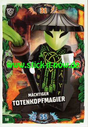 Lego Ninjago Trading Cards - SERIE 6 "Next Level" (2021) - Nr. 58