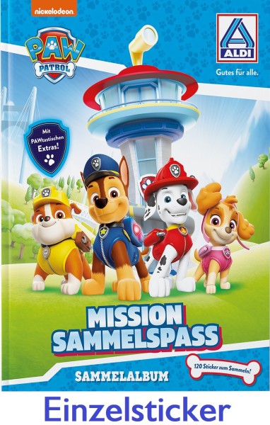 Aldi - Paw Patrol "Mission Sammelspass" (2024) - Nr. 71 (Glitzer)