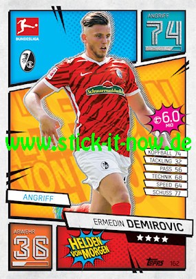 Topps Match Attax Bundesliga 2021/22 - Nr. 162 ( Helden von Morgen )