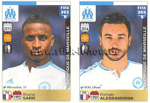 Panini FIFA 365 Sticker - Nr. 410 - 411