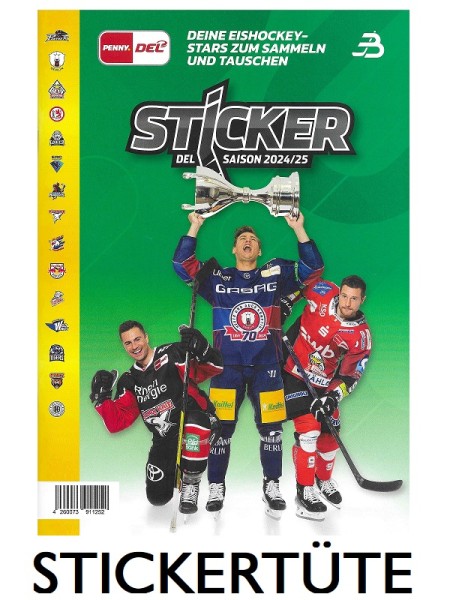 Penny DEL - Deutsche Eishockey Liga 24/25 "Sticker" - Stickertüte