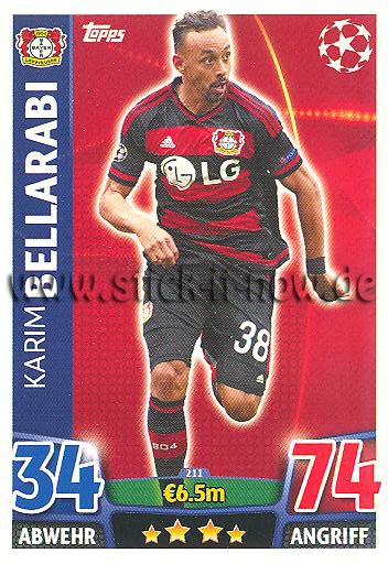 Champions League - Match Attax 15/16 - Nr. 211