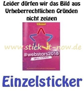 Webstars 2018 #girlsedition "Sticker" - Nr. 154