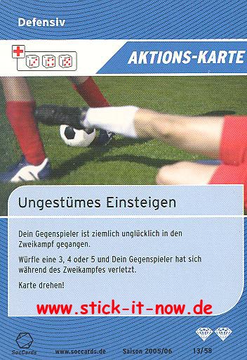 SocCards 05/06 - Aktions-Karte - Nr. 13/58