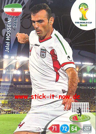 Panini Adrenalyn XL Brasil WM 2014 - Jalal HOSSEINI