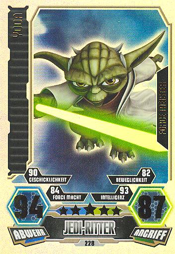 Carta de Jogo: Yoda (Star Wars Force Attax(Serie 3: Movie