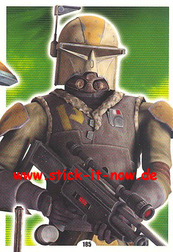 Force Attax Star Wars Clone Wars Serie 4 Strike Force Kopfgeldjager Nr 185 Force Attax Clone Wars Serie 4 2013 2013 Sammelkarten Stick It Now