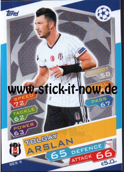 Match Attax Champions League 16/17 - Nr. BES 9