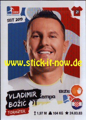 LIQUI MOLY Handball Bundesliga "Sticker" 20/21 - Nr. 260