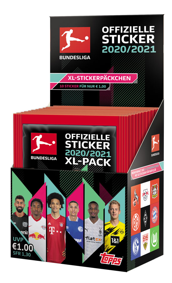 Topps Fussball Bundesliga 2020 21 Sticker 2020 Stick It Now