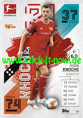 Topps Match Attax Bundesliga 2021/22 - Nr. 59