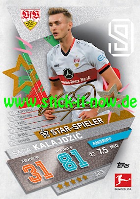 Topps Match Attax Bundesliga 2021/22 - Nr. 323 ( Star-Spieler )