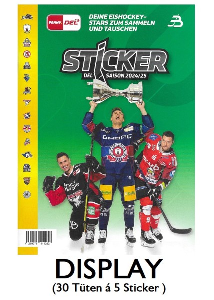 Penny DEL - Deutsche Eishockey Liga 24/25 "Sticker" - Display