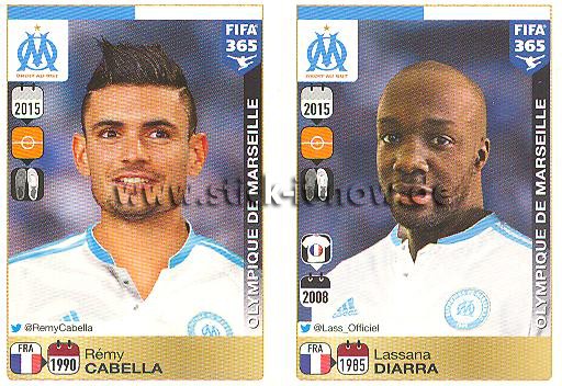 Panini FIFA 365 Sticker - Nr. 425 - 426