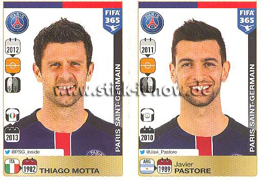 Panini FIFA 365 Sticker - Nr. 440 - 441