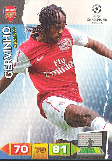 Gervinho - Panini Adrenalyn XL CL 11/12 - FC Arsenal ...